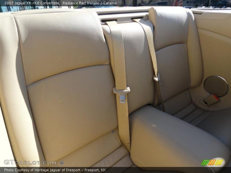 Radiance Red Metallic / Caramel 2007 Jaguar XK XK8 Convertible