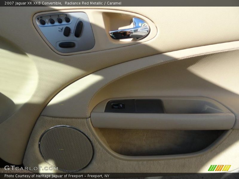 Radiance Red Metallic / Caramel 2007 Jaguar XK XK8 Convertible