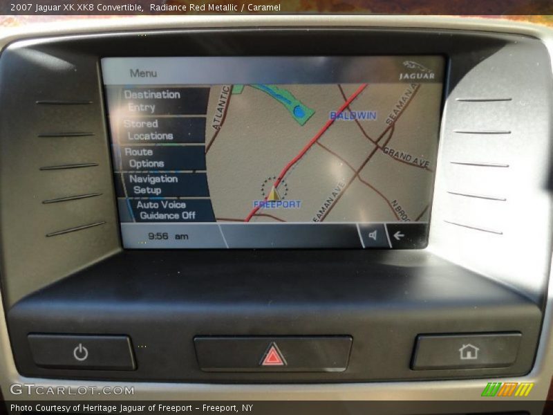 Navigation of 2007 XK XK8 Convertible