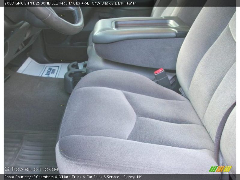 Onyx Black / Dark Pewter 2003 GMC Sierra 2500HD SLE Regular Cab 4x4