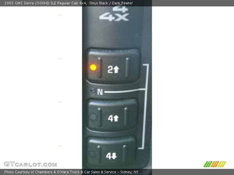 Onyx Black / Dark Pewter 2003 GMC Sierra 2500HD SLE Regular Cab 4x4