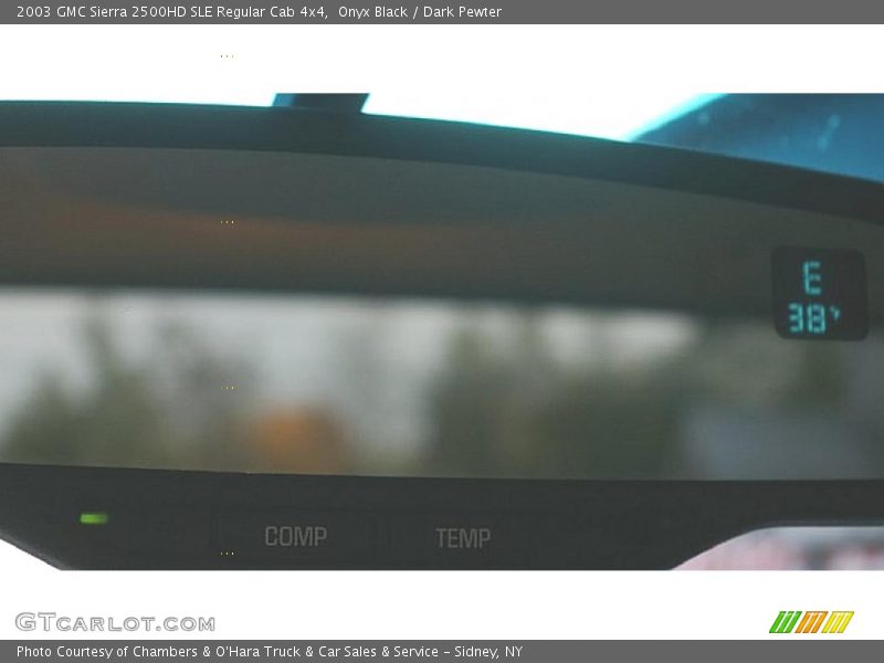 Onyx Black / Dark Pewter 2003 GMC Sierra 2500HD SLE Regular Cab 4x4