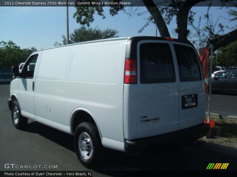 Summit White / Medium Pewter 2011 Chevrolet Express 2500 Work Van