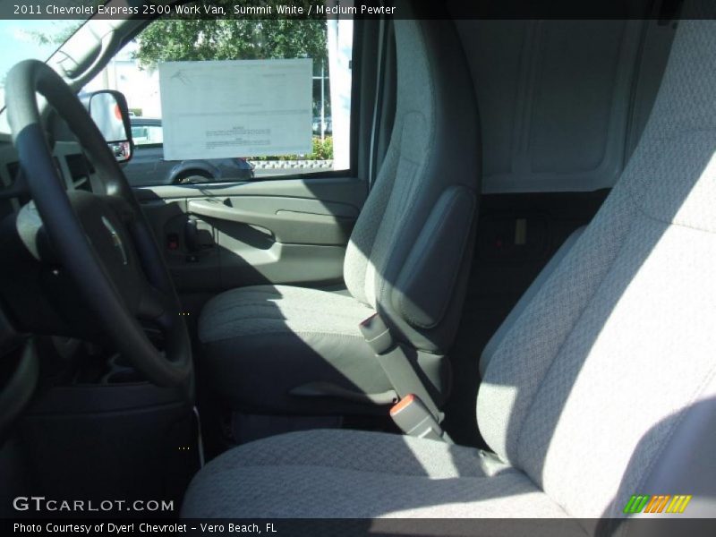 Summit White / Medium Pewter 2011 Chevrolet Express 2500 Work Van