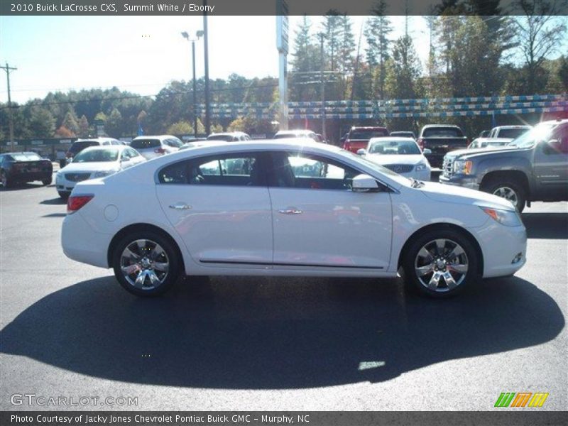 Summit White / Ebony 2010 Buick LaCrosse CXS