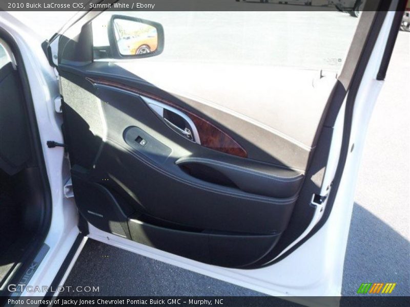 Summit White / Ebony 2010 Buick LaCrosse CXS