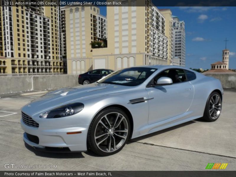 DBS Lightning Silver / Obsidian Black 2011 Aston Martin DBS Coupe