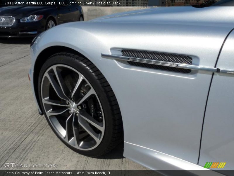DBS Lightning Silver / Obsidian Black 2011 Aston Martin DBS Coupe