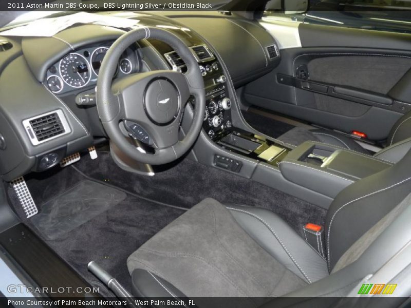 Dashboard of 2011 DBS Coupe