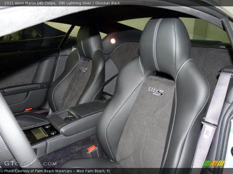  2011 DBS Coupe Obsidian Black Interior