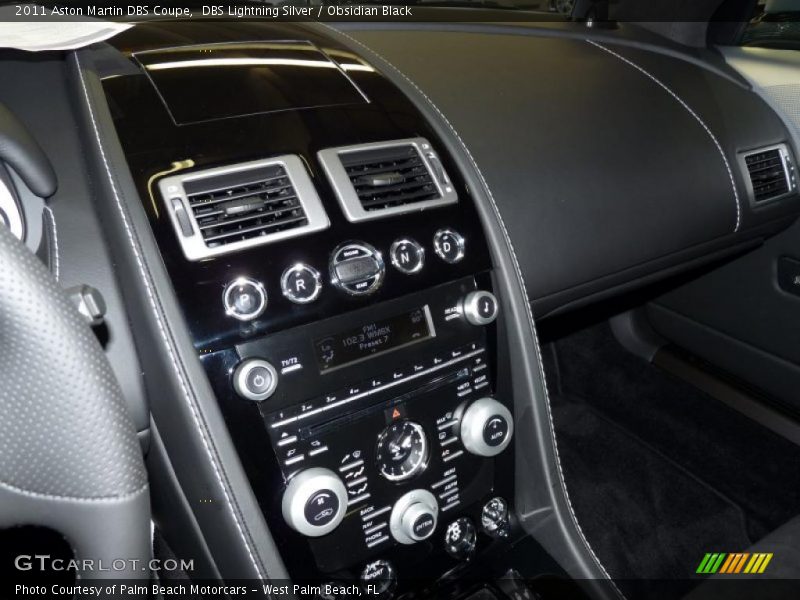 Controls of 2011 DBS Coupe