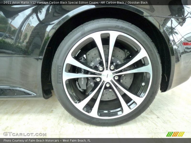  2011 V12 Vantage Carbon Black Special Edition Coupe Wheel