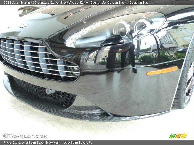 AM Carbon Black / Obsidian Black 2011 Aston Martin V12 Vantage Carbon Black Special Edition Coupe