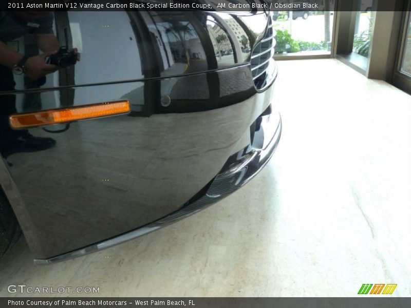 AM Carbon Black / Obsidian Black 2011 Aston Martin V12 Vantage Carbon Black Special Edition Coupe