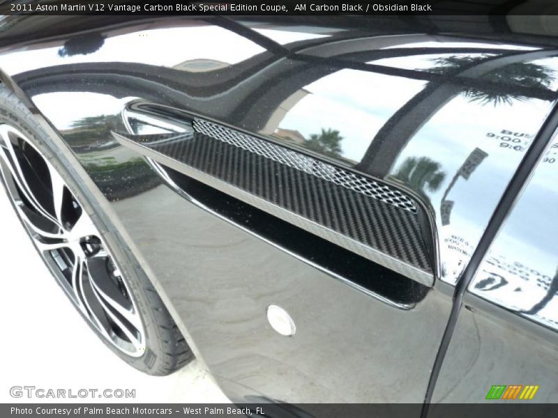 AM Carbon Black / Obsidian Black 2011 Aston Martin V12 Vantage Carbon Black Special Edition Coupe
