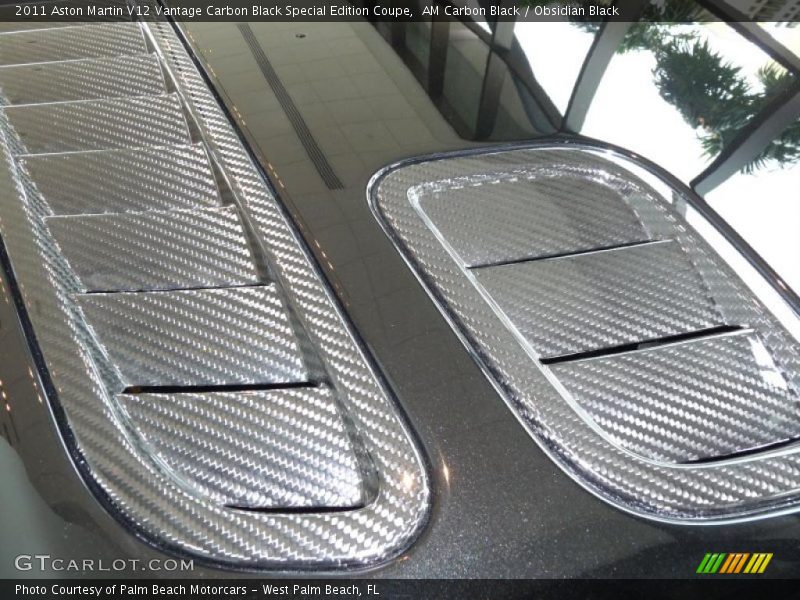 AM Carbon Black / Obsidian Black 2011 Aston Martin V12 Vantage Carbon Black Special Edition Coupe