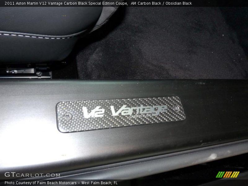  2011 V12 Vantage Carbon Black Special Edition Coupe Logo