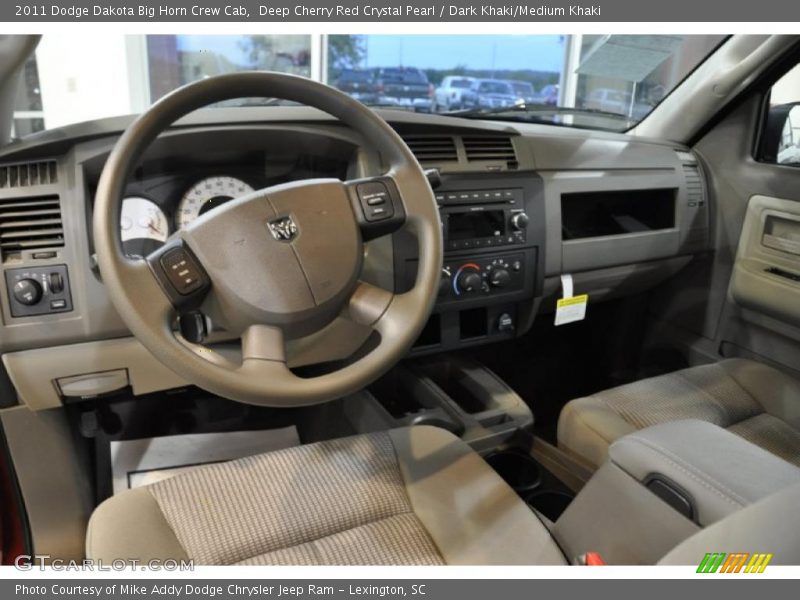Dashboard of 2011 Dakota Big Horn Crew Cab