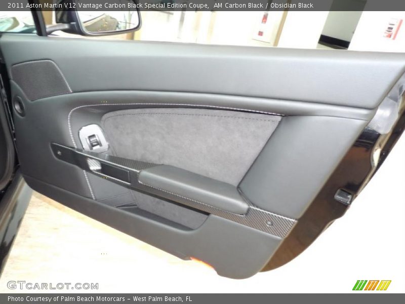  2011 V12 Vantage Carbon Black Special Edition Coupe Obsidian Black Interior
