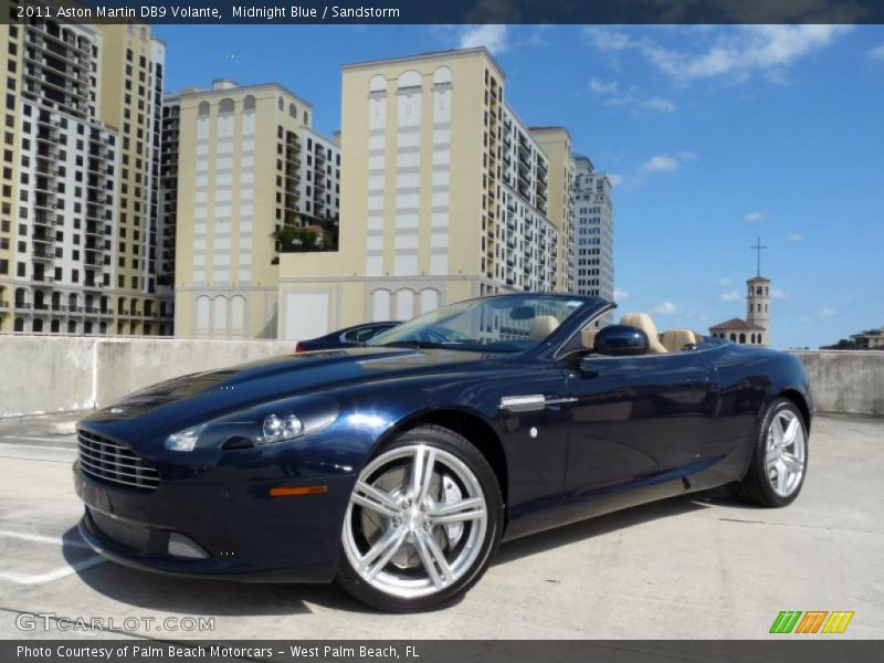 Midnight Blue / Sandstorm 2011 Aston Martin DB9 Volante