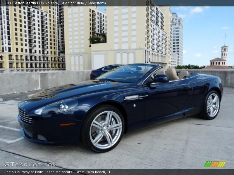 Front 3/4 View of 2011 DB9 Volante