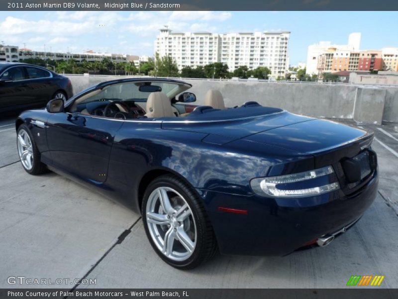 Midnight Blue / Sandstorm 2011 Aston Martin DB9 Volante
