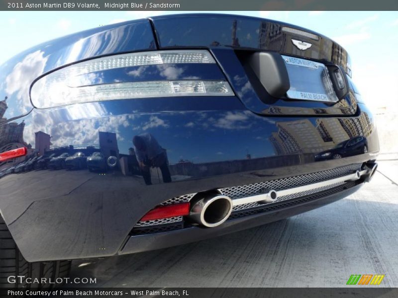 Midnight Blue / Sandstorm 2011 Aston Martin DB9 Volante