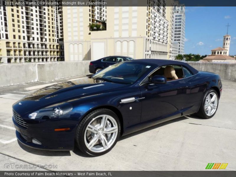 Midnight Blue / Sandstorm 2011 Aston Martin DB9 Volante