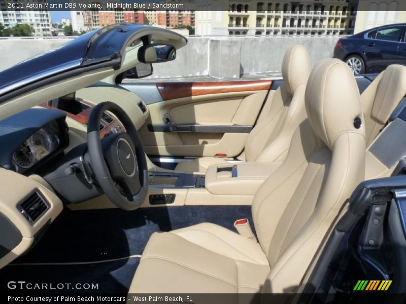  2011 DB9 Volante Sandstorm Interior