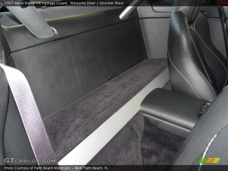  2007 V8 Vantage Coupe Obsidian Black Interior