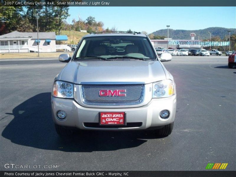Silver Mist Metallic / Light Gray 2007 GMC Envoy Denali 4x4