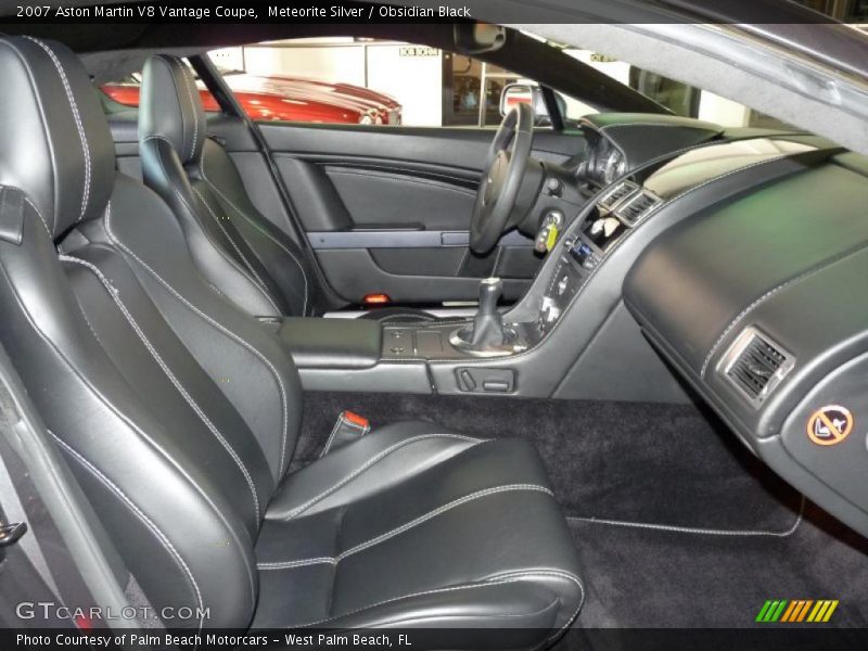  2007 V8 Vantage Coupe Obsidian Black Interior