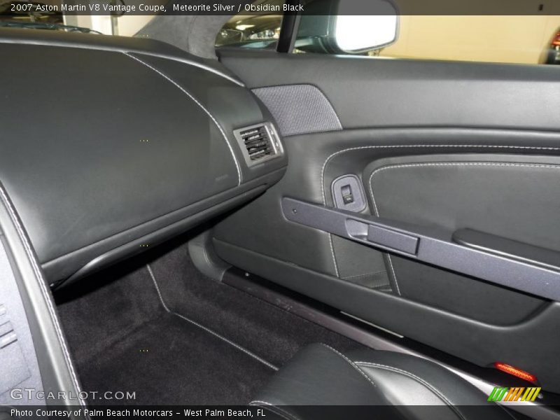  2007 V8 Vantage Coupe Obsidian Black Interior