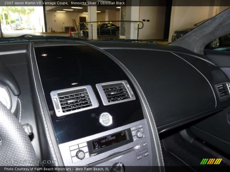 Controls of 2007 V8 Vantage Coupe