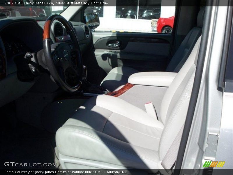 Silver Mist Metallic / Light Gray 2007 GMC Envoy Denali 4x4