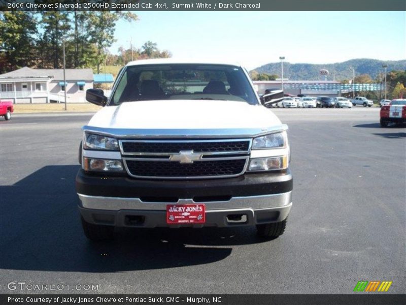 Summit White / Dark Charcoal 2006 Chevrolet Silverado 2500HD Extended Cab 4x4