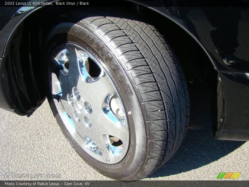Black Onyx / Black 2003 Lexus LS 430 Sedan