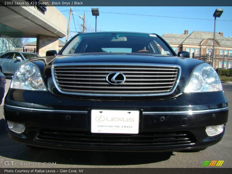 Black Onyx / Black 2003 Lexus LS 430 Sedan