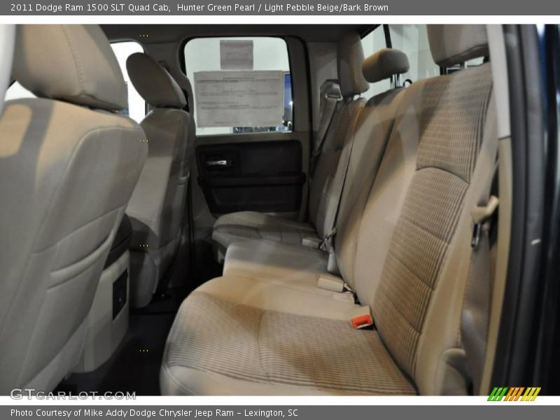 Hunter Green Pearl / Light Pebble Beige/Bark Brown 2011 Dodge Ram 1500 SLT Quad Cab