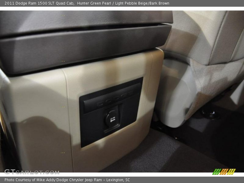 Hunter Green Pearl / Light Pebble Beige/Bark Brown 2011 Dodge Ram 1500 SLT Quad Cab