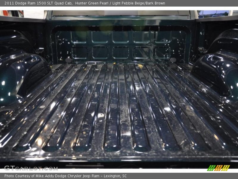 Hunter Green Pearl / Light Pebble Beige/Bark Brown 2011 Dodge Ram 1500 SLT Quad Cab