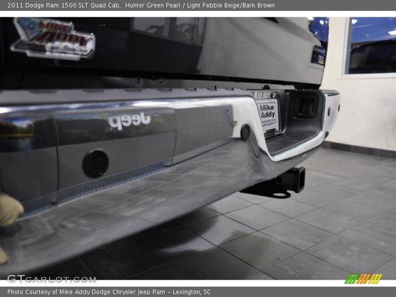 Hunter Green Pearl / Light Pebble Beige/Bark Brown 2011 Dodge Ram 1500 SLT Quad Cab