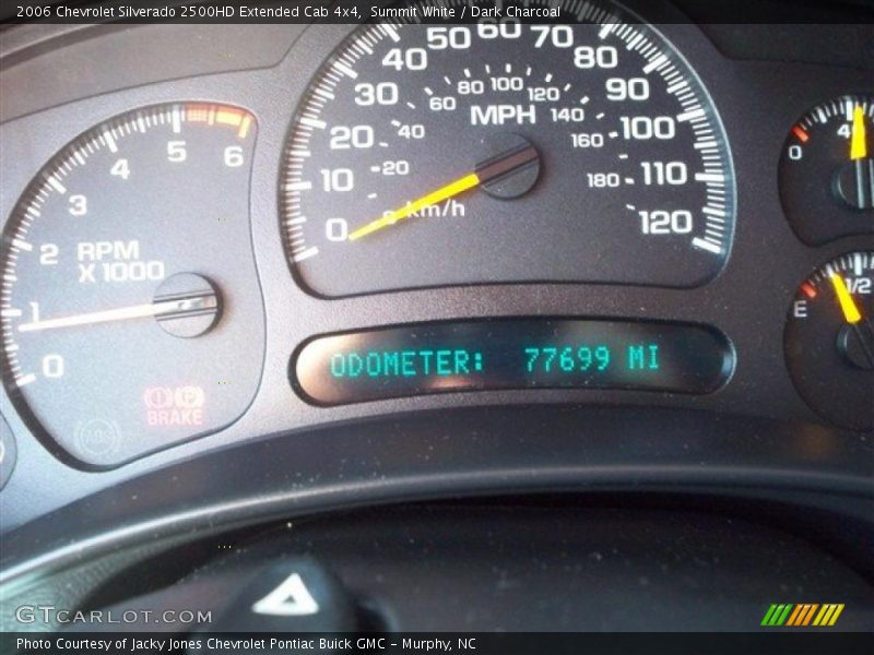 Summit White / Dark Charcoal 2006 Chevrolet Silverado 2500HD Extended Cab 4x4