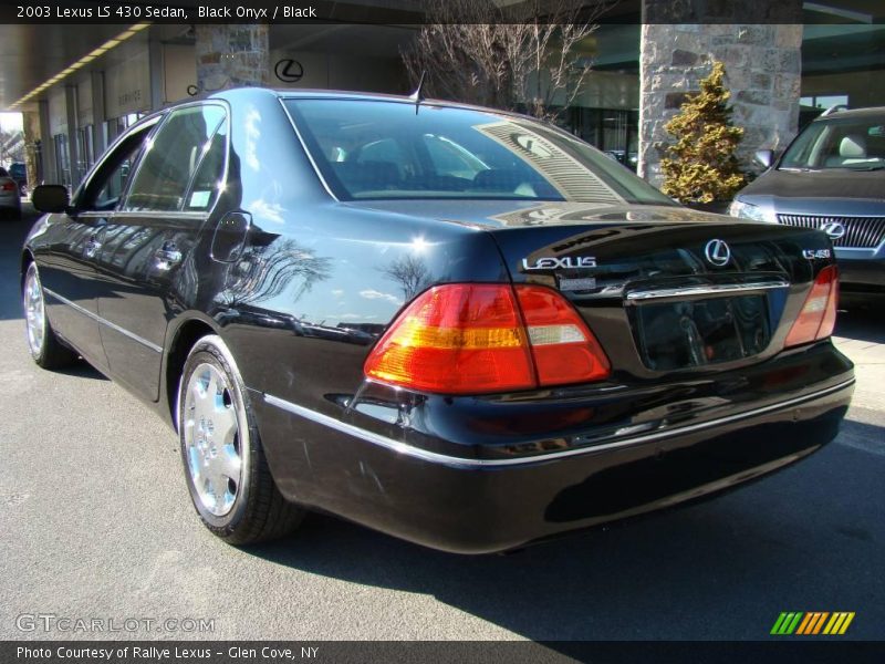 Black Onyx / Black 2003 Lexus LS 430 Sedan