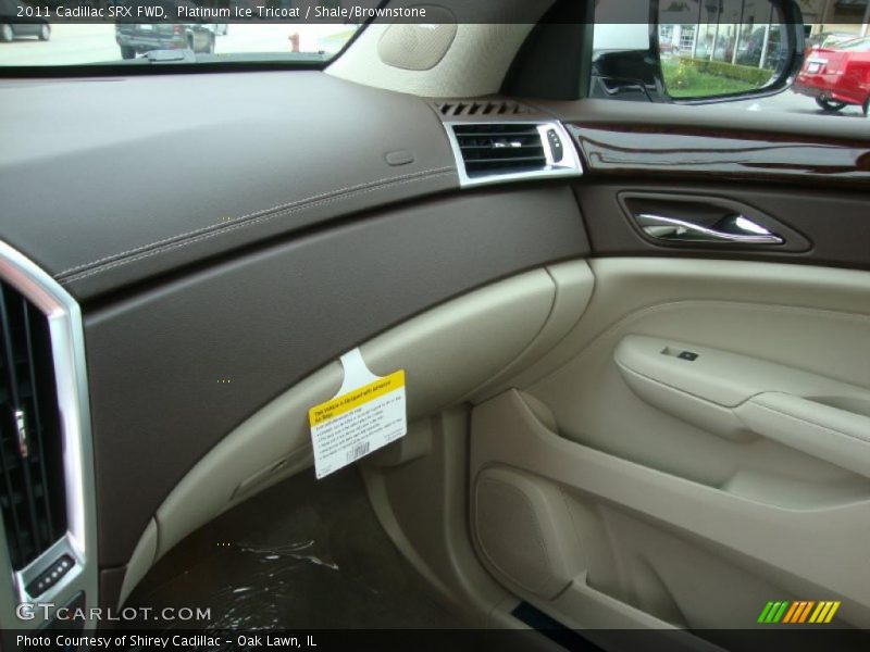  2011 SRX FWD Shale/Brownstone Interior