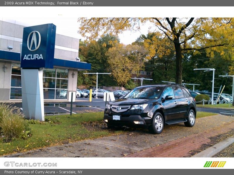 Formal Black / Ebony 2009 Acura MDX Technology
