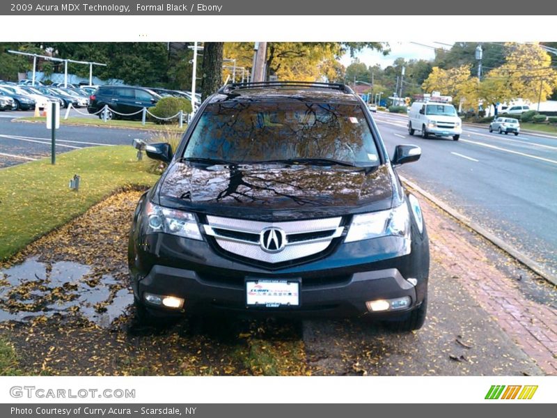 Formal Black / Ebony 2009 Acura MDX Technology