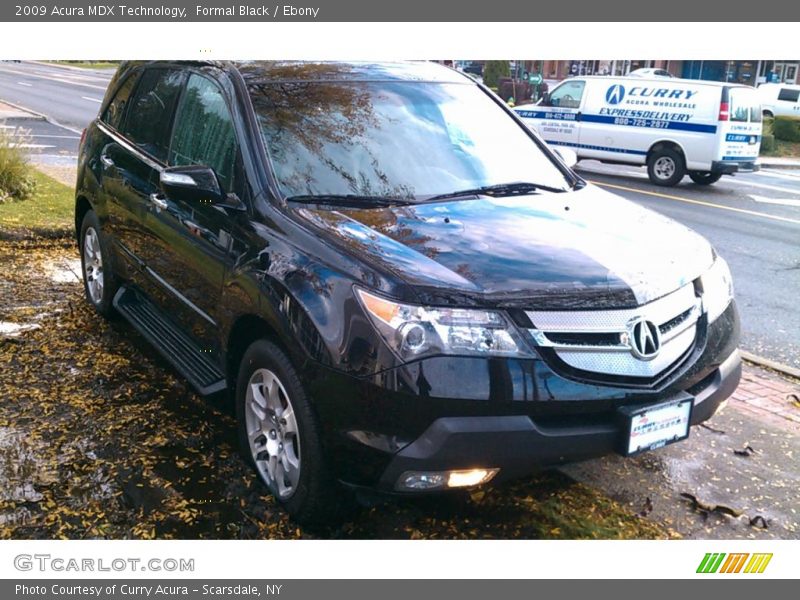 Formal Black / Ebony 2009 Acura MDX Technology
