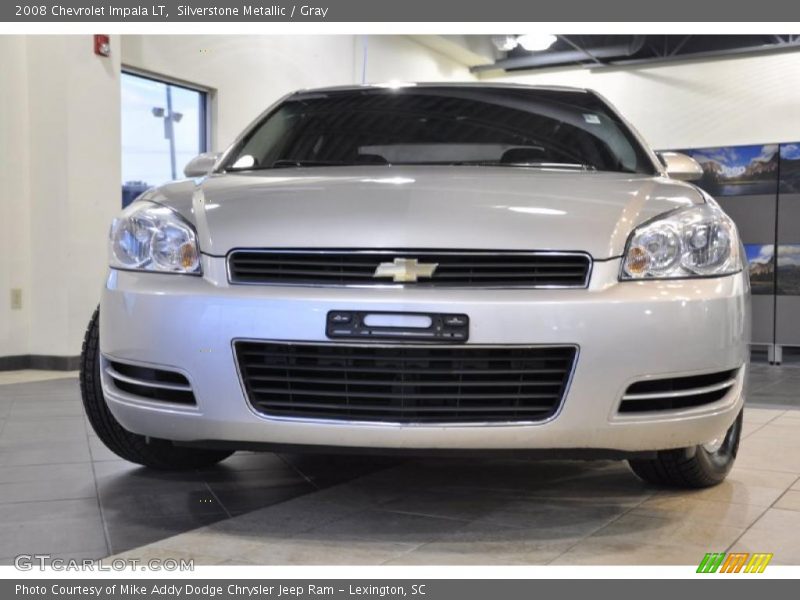 Silverstone Metallic / Gray 2008 Chevrolet Impala LT