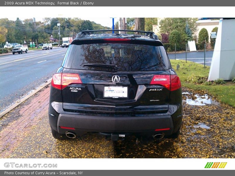 Formal Black / Ebony 2009 Acura MDX Technology